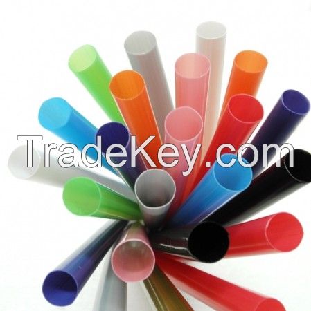 COLORFUL PP PLASTIC DRINKING STRAW