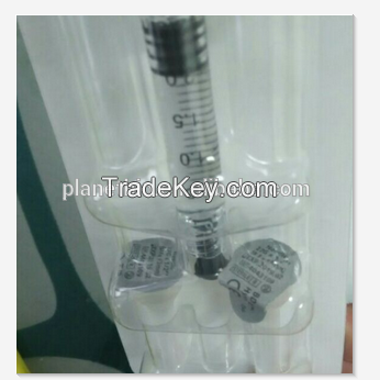 hotsale high purity injection grade hyaluronic acid 2ml, buy injectable dermal filler, crosslinked HA fillers