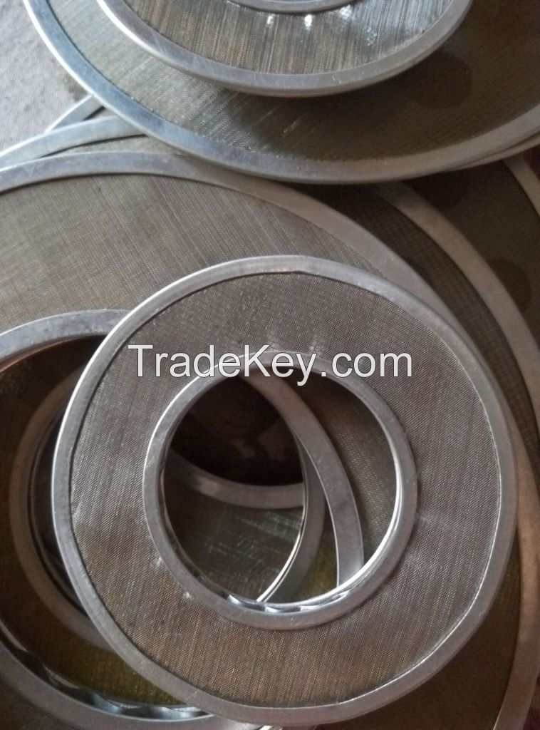 SS 316 SS304 Filter circles wire mesh