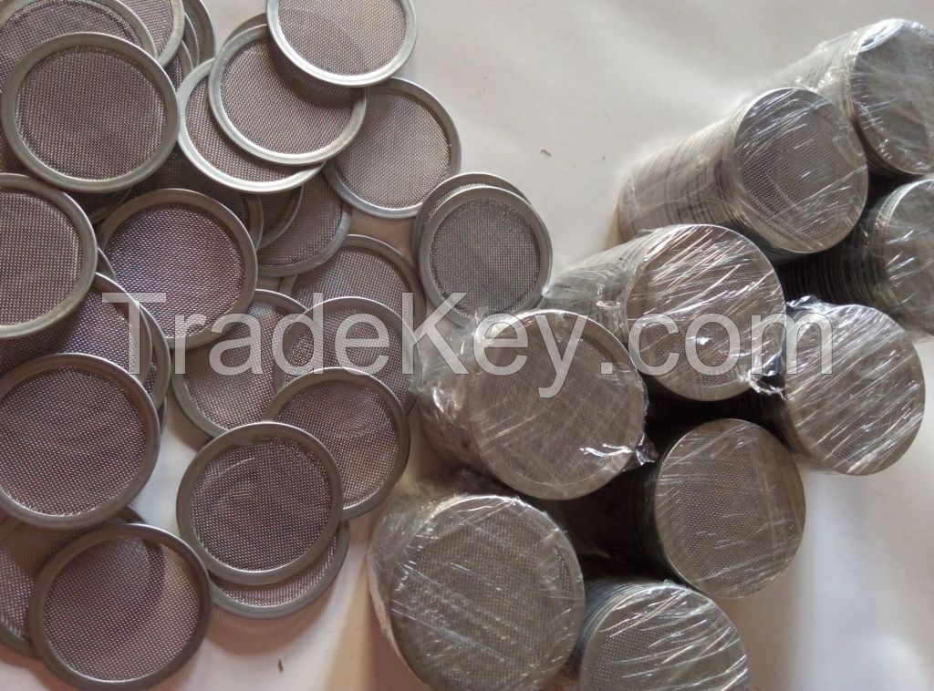 SS 316 Filter circles wire mesh