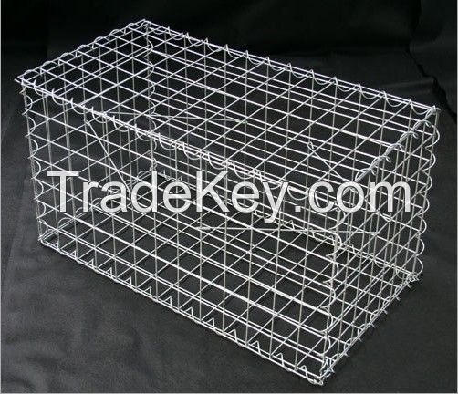 gabion box wire mesh rock filled gabion electric welded gabion box