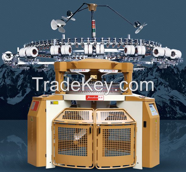 High Speed Interlock  Circular Knitting Machine