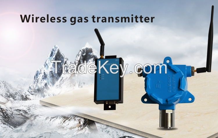 Wireless gas transducer
