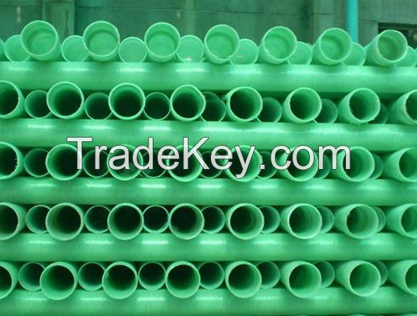 FRP pipes for chemical factory