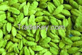 Fresh Organic Green and Black Cardamom