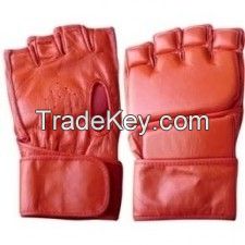 Grapling glove, Leather Grapling glove