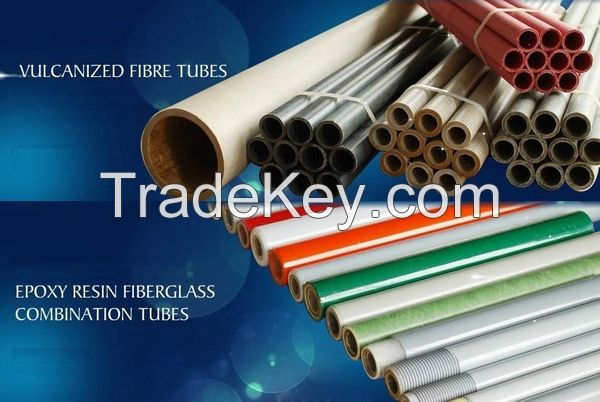 FISHPAPER TUBE Combination Tube for fuse cutout, Grey, Brown, Red, Epoxy Resin Fiberglass Tube