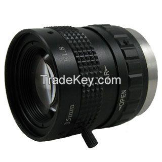 5 Megapixel 35mm F1.8 C Mount Industrial Lens (CTG35018SA)