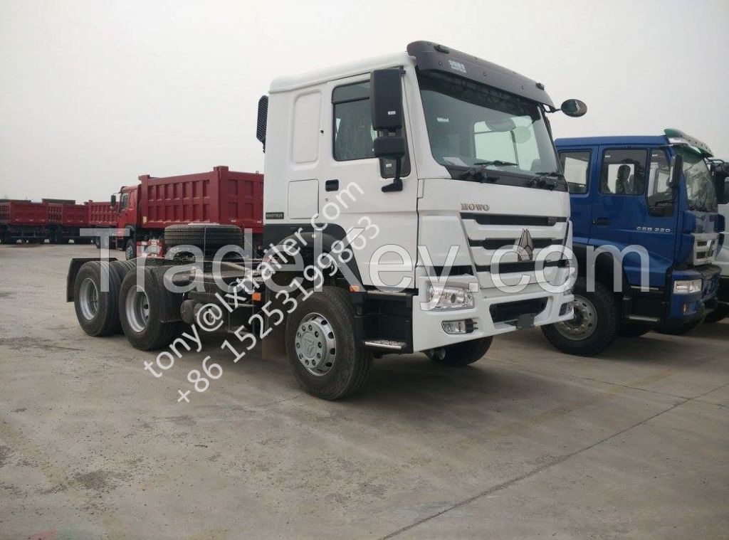 Howo 371hp 6x4 tractor truck for sale