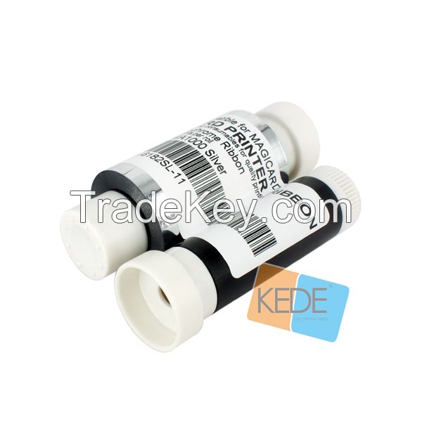 silver resin mooiochrome ribbon For Magicard MA1000