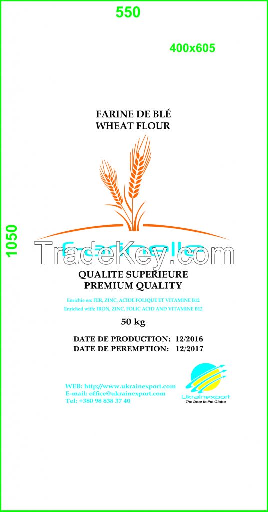 Premium grade Wheat flour Ukraine origin