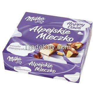 Milka marshmallow in chocolate HAPPY COWS