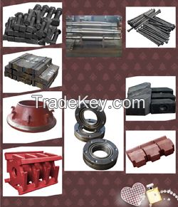 Wear parts of crusher equipment
