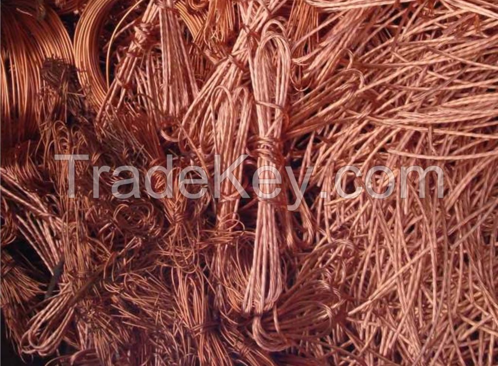 Copper Scraps 99.99% High Quality Copper Wire Scrap 99.99% Milberry Purity with 100%