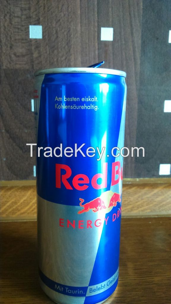 Austria origin energy drink 250ml can language sticker (to your choice)