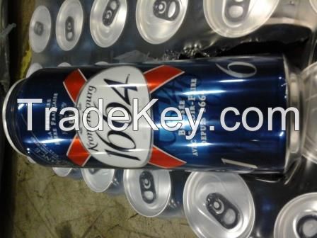 Kronen French 1664 24 x 50 cl blue can , (NOT BLANC)