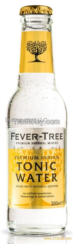 Fever Tree 24x20cl glass bottle INDIAN TONIC WATER