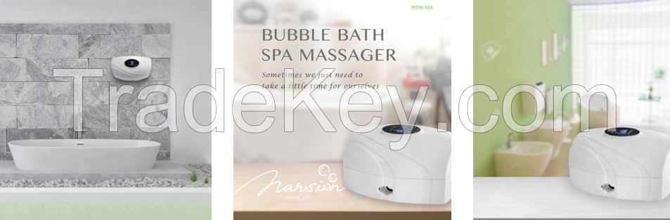 Bubble Bath Spa Massager, Bath Mat, Home Spa, Far Infrared machine, Ozone machine, Microbubble generator