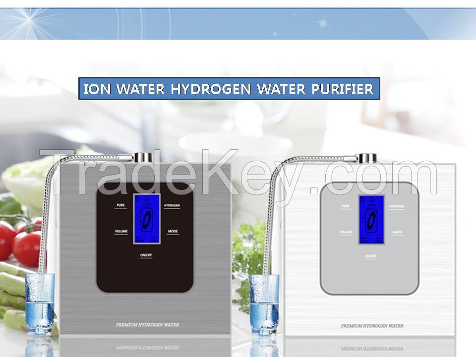 Hydrogen water ionizer