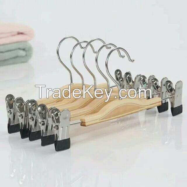 wooden pants hanger, pants hanger