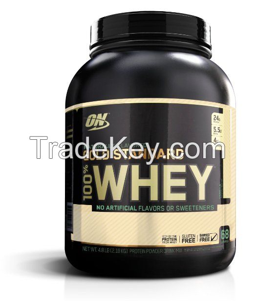 Optimum Nutrition Gold Standard 100% Whey, Naturally Flavored Vanilla, 