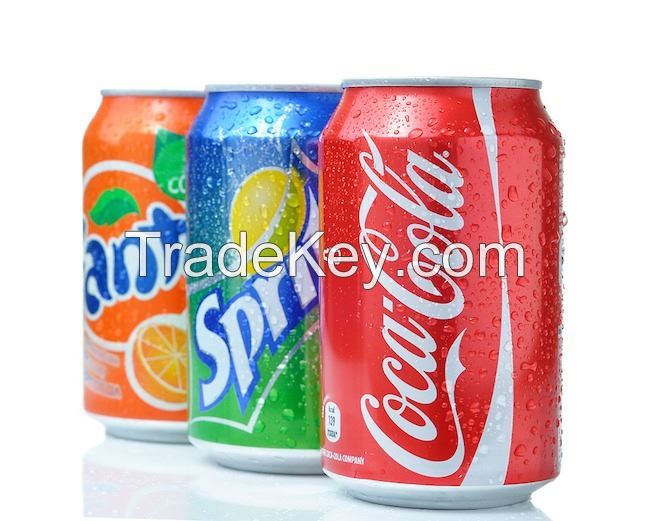 Cola , Sprite , Fanta, Pepsi, 355ML Bottles/ Can