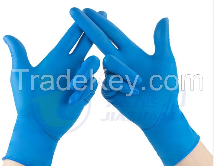 Nitrile gloves available