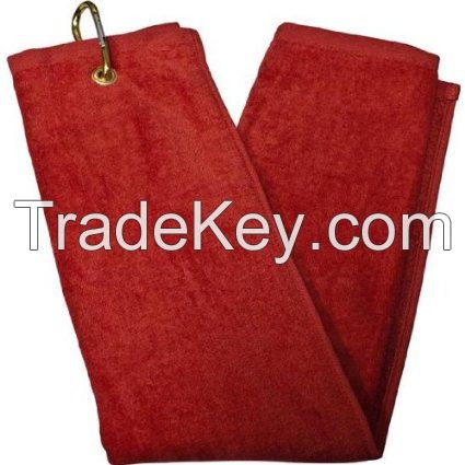 SW6, Cotton Velvet Golf Towels With Grommet and Hook, Custom Golf Towel