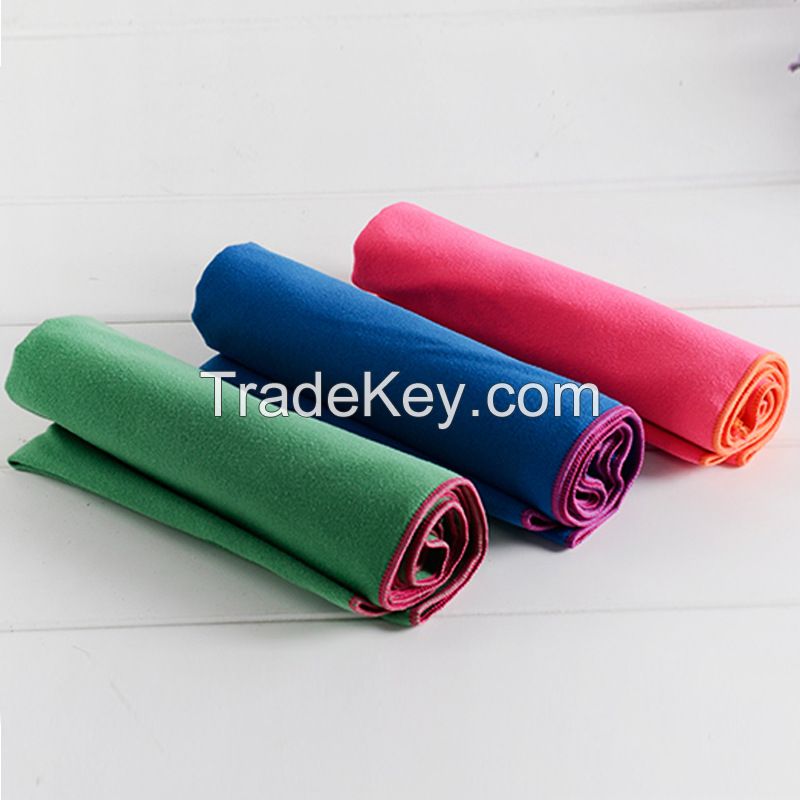 ST17, High Quality Good Water Absorption Plain Microfiber Suede Sport Towel
