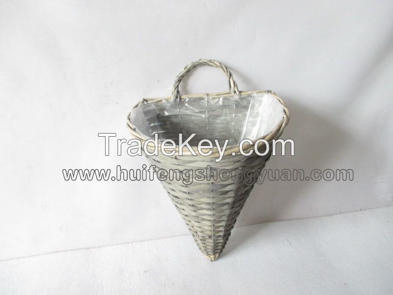 sell wall wicker garden basket