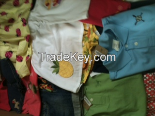 Infant clothing mixed bulk lots