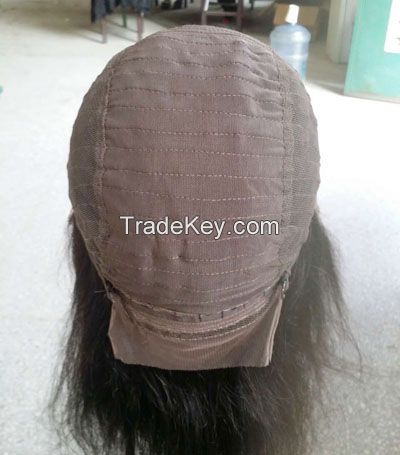 Human hair lace wig