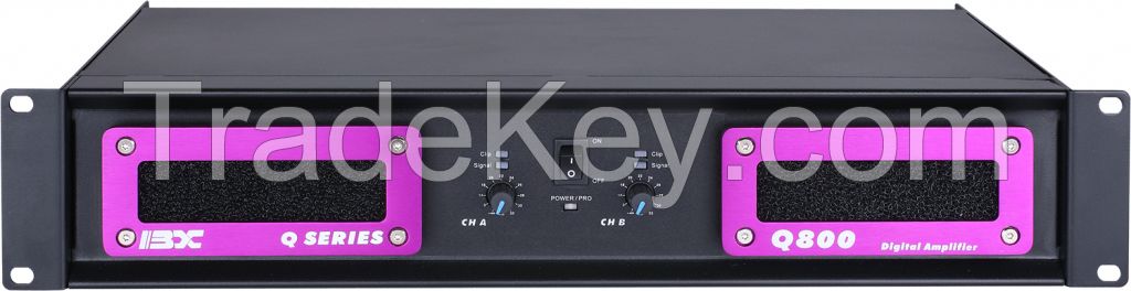 IBX Q Series Power Amplifier with over-heat, overload protection