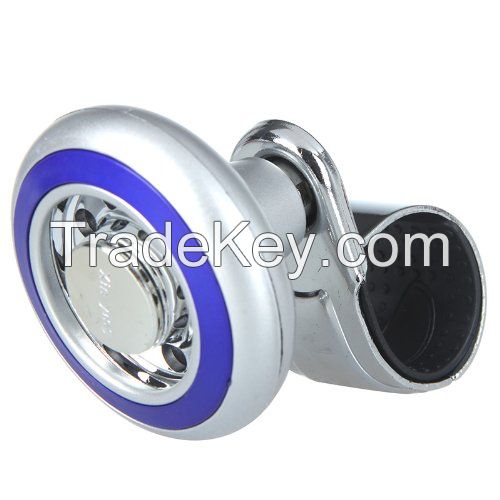 Universal Vehicle Car Truck Boat Marine Steering Wheel Spinner Knob Hand Control Power Ball (Blue)
