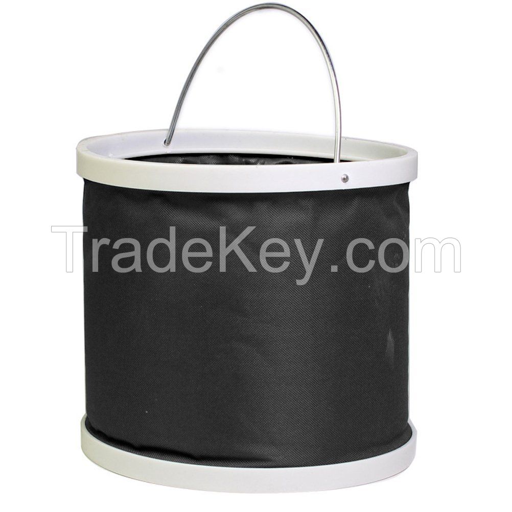 Water Folding Bucket Collapsible Container Waterproof Barrel Basket Outdoor Camping Fishing Car Washing