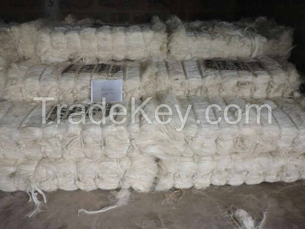 Sisal fiber, 100% Natural Sisal Fiber Grade UG Sisal Fiber