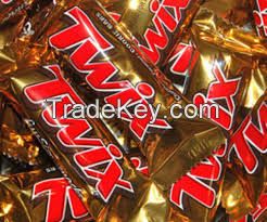 Chocolate Bars, Bueno Kinder Joy, Milky Way, Twix, Mars, Snickers, Galaxy