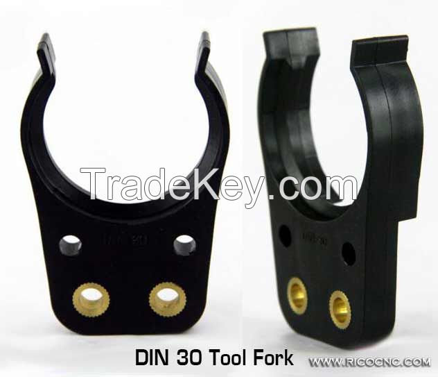 DIN30 Black ISO 30 Plastic Tool Holder Grippers for ATC HSD Spindle