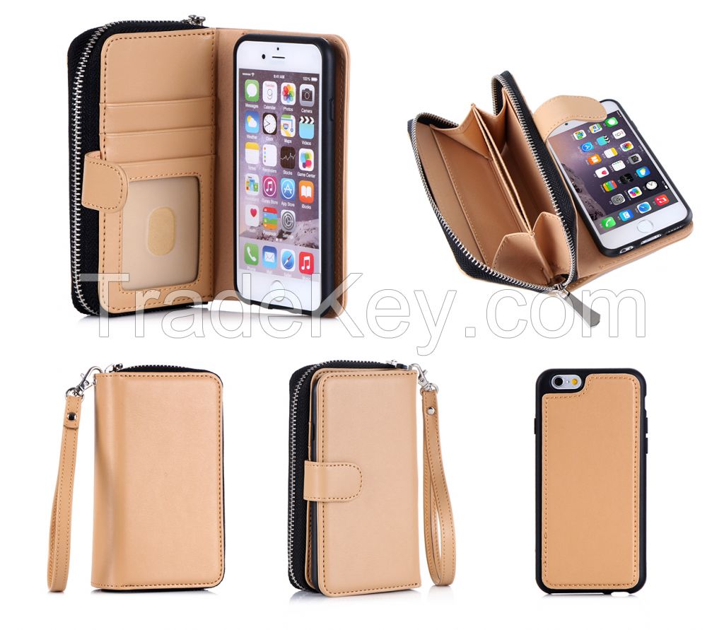 Good Quality China Supplier 5.5 Inch Wallet Phone Case For iPhone 6s plus