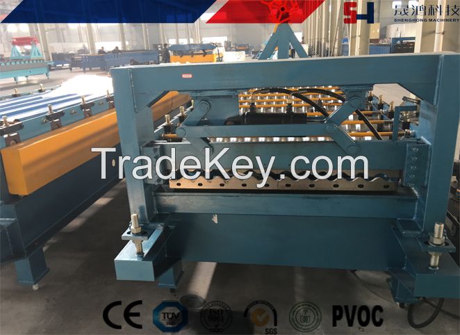 corrugated sheet roll forming machine