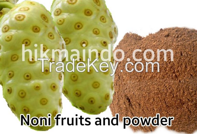 Noni fruit and powder