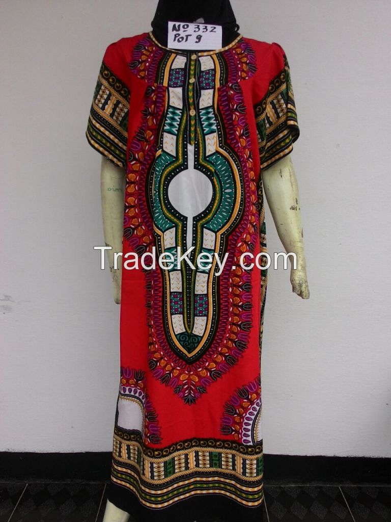 Batik, African Patterns, Long dress, Short dress