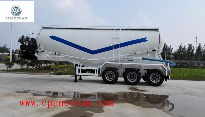 bulk cement semi trailer