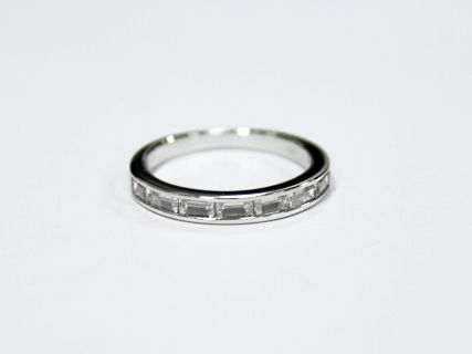 CZ stone sterling silver rings