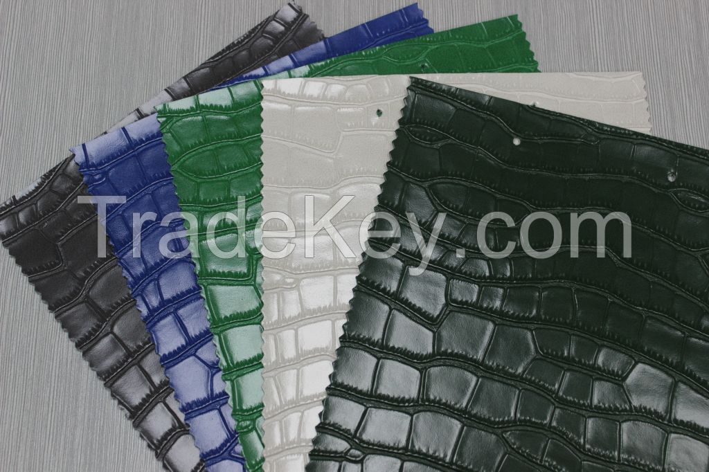 Factory price high quality embossed synthetic pvc leather for bag making