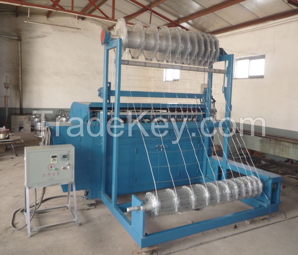 China Professional Manufacture Automatic Wire Mesh Weaving Machine