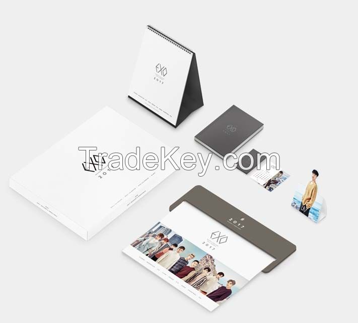 EXO 2017 Season Greeting , Kpop Calendar , Singer Group, Made in Korea