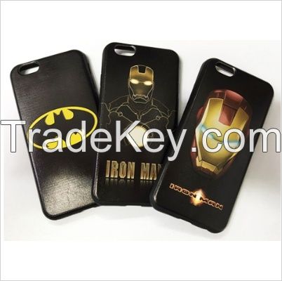 Mobilephone Case, Smartphone Case, Iron Man, Batman, Urethane & Leather Case