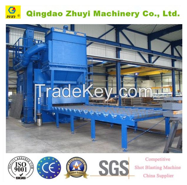 Roller Through Type Shot Blasting Machine for Steel Plate