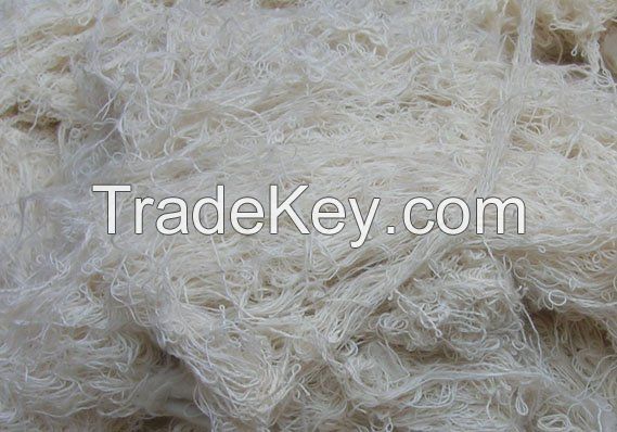 textile waste, elastic nylon, waste, cc clips, fibre shoddy, black cotton clips